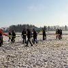 Medtem ko so bile v Tolminu izredne zimske razmere, pa je bilo na Dolenjskem povsem umirjeno. Foto: Facebook Društvo modelarjev Pomurja
